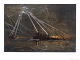 Zeppelins are Spotted by Destroyers on the Tyne