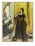 The Mirror Tells the Queen That Though She's a Good- Looking Lady for Her Years She Isn't a Patch