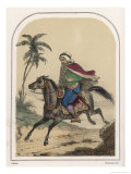 An Arab Riding an Arab Horse