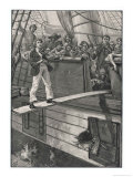 Making Their Captives Walk the Plank is a Favourite Pastime of Pirates