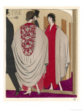 Voluminous Cape Like Evening Coat by Paul Poiret