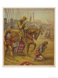Henry V and His Troops Pray for Victory Over the French Before the Battle of Agincourt