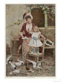 Feeding the Pigeons