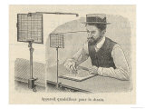 Device Used to Paint or Draw Landscapes with the Correct Scale