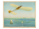 First Air Crossing of the English Channel: Approaching the Cliffs of Dover