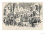 The Little Church in the Park Sunday Service with Lord and Lady Dedlock in the Great Pew