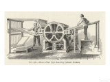Hoe's Type Revolving Cylinder Printing Machine