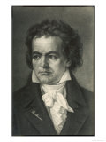 Ludwig Van Beethoven German Composer Portrait