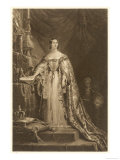 Queen Victoria at Her Coronation