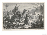 Moslem Conqueror Omar Enters the Captured City of Jerusalem