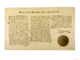 The Warrant to Execute Mary Queen of Scots