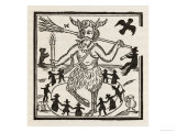 Witches Dance Round the Devil in a Circle