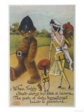 Teddy Bear Policeman Eyes Nurse  Who is Carrying Another Teddy