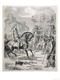 Vercingetorix Confronts Julius Caesar