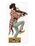 Minstrel Playing the Violin