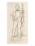 Oscar Wilde  Cartoon of Oscar Wilde on His Return from the Usa