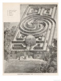 The Simple But Elegant Hedge Labyrinth in the Tivoli Gardens Copenhagen Denmark