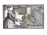 Witch Feeds Her Familiars