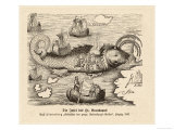During His Voyage to the Promised Land of Saints Brendan and His Companions Celebrate Mass