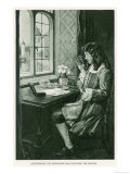 Anton Van Leeuwenhoek Dutch Naturalist Depicted Discovering the Microbe