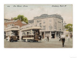 Trams at Finsbury Park London 'The Boy Stood on the Tramway Line the Driver Rang His Bell