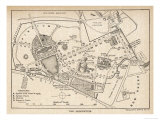 Plan of the Botanical Gardens