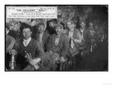 Colliers  Getters of the Coal  at the End of the Shift at Clay Cross Mine