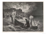 Charon Ferries Dante and Virgil Across the Styx the River