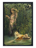 The Infant Moses is Cast Adrift Upon the Waters of the Nile