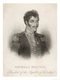 Simon Bolivar South American Soldier and Statesman President of Colombia