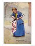 The Suffragette Nails Her Colours to the Mast