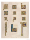 Ornamental Initial Letters from an English Bible