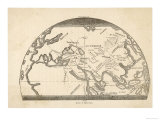 Map Tracing the Journeys Made by Marco Polo