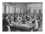 Girls Cutting and Packing at Bryant and May's Match Factory