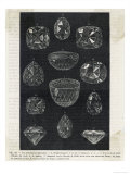 Detail of Celebrated Diamonds Including Grand Mogul and the Kohi-Noor