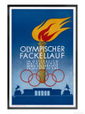 Postcard to Commemorate the Carrying of the Olympic Torch Through Vienna