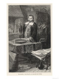 Evangelista Torricelli Italian Mathematician and Physicist Inventing the Barometer in 1642