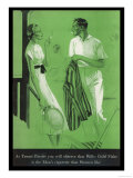 Wills's Gold Flake at Tennis Parties  The Man's Cigarette That Women Like