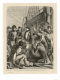Seamen Complain About the State of Their Rations Prior to a Mutiny Aboard the Ship the Nore