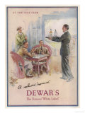 Dewar's White Label at the Golf Club