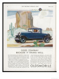 Driving Through the Western Desert in an Oldsmobile  A Great Car to Drive and a Great Car to Own