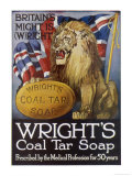 Wright's Coal Tar Soap: Britain's Might is (W)Right