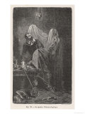 An Optical Illusion on Stage Give the Effect of a Ghost on Stage During a Play