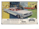 Vista-Lounge Interiors with Seats Wider Than a Sofa  in the New Wide-Track Pontiac