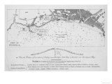 Funchal a Map of the Port Showing Places of Safe Anchorage for Vessels Requiring Coals
