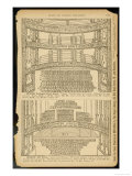 Plans Showing the Layout of Seating Available for Booking