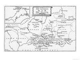 Map of the Wessex of the Novels