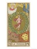 Tarot: 21 Le Monde  The World