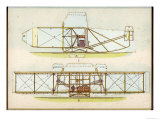 The Wright Flyer I in Which the First Powered Flight is Made at Kill Devil Hills North Carolina