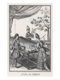Duchesse de Bourgogne Playing Billiards